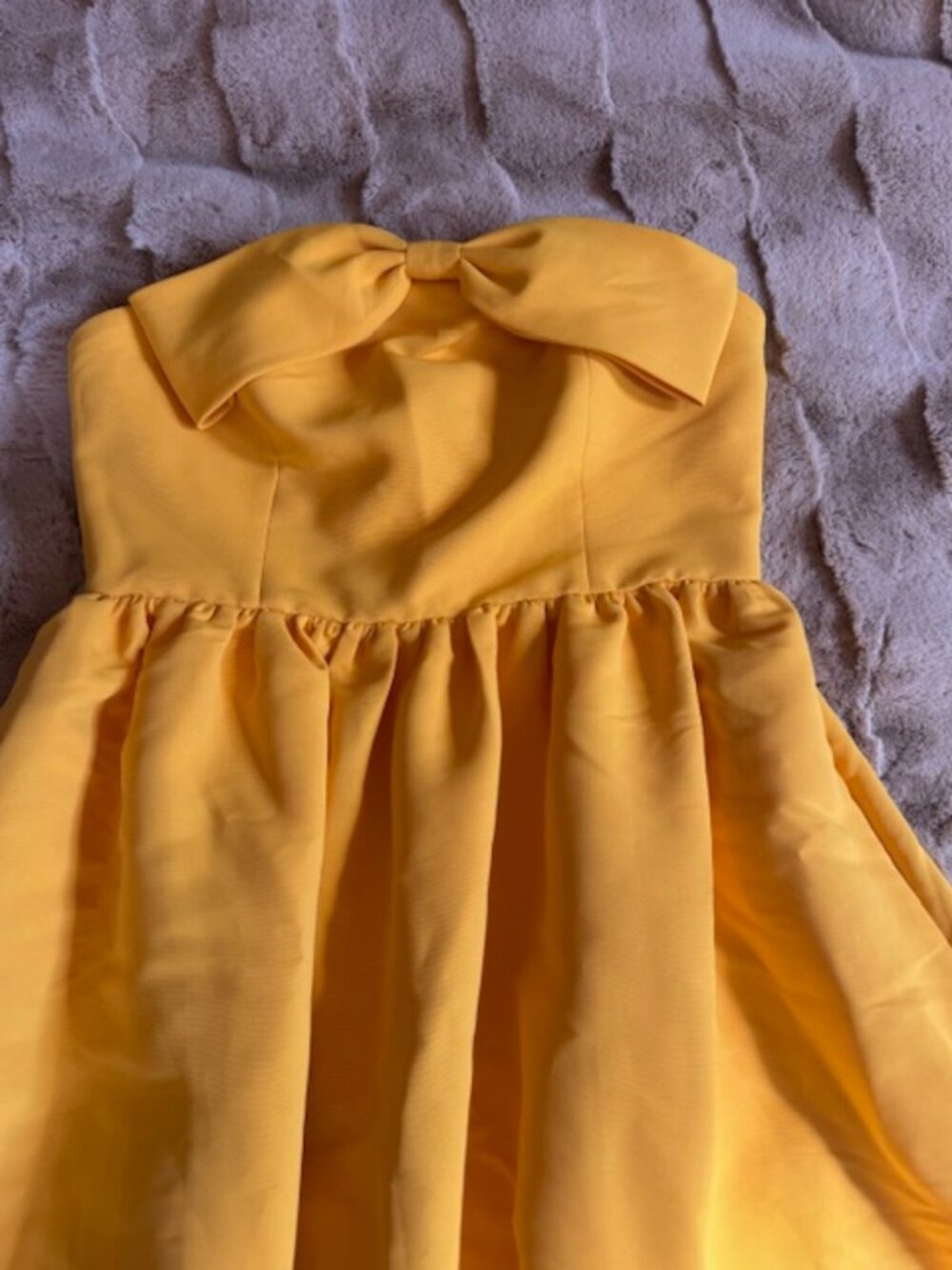 Sachin & Babi Blaine Strapless Bow Midi Dress NEW 2 Anthropologie - Picture 6 of 9